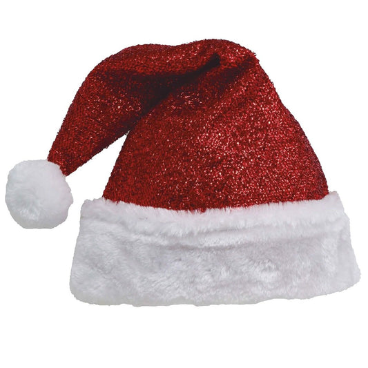 Glänzende Weihnachtsmütze