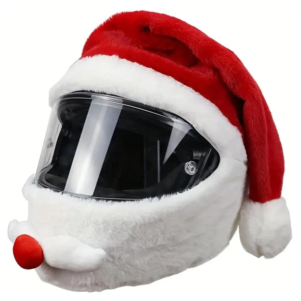 Roter Weihnachtsmann-Helmhut