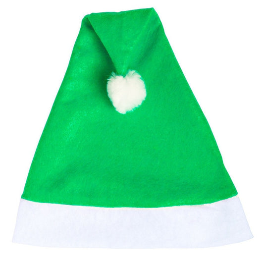 Grüne Weihnachtsmütze