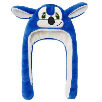 Wackelohr Hundemütze Bluey mit beweglichen Ohren und Licht