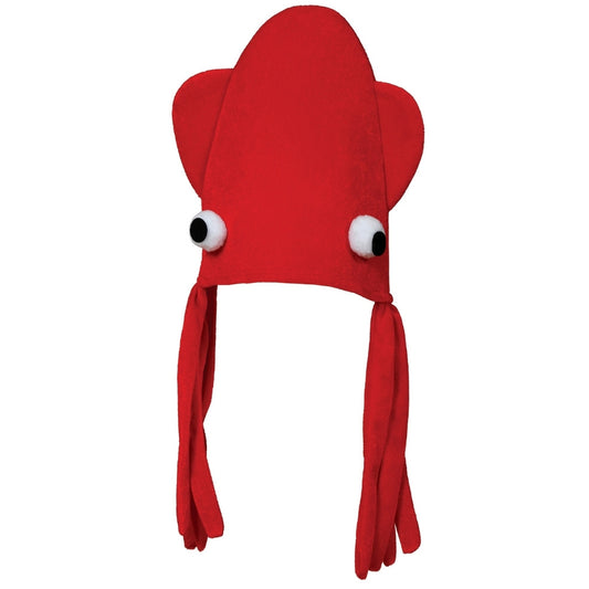 Roter Octopus Mütze