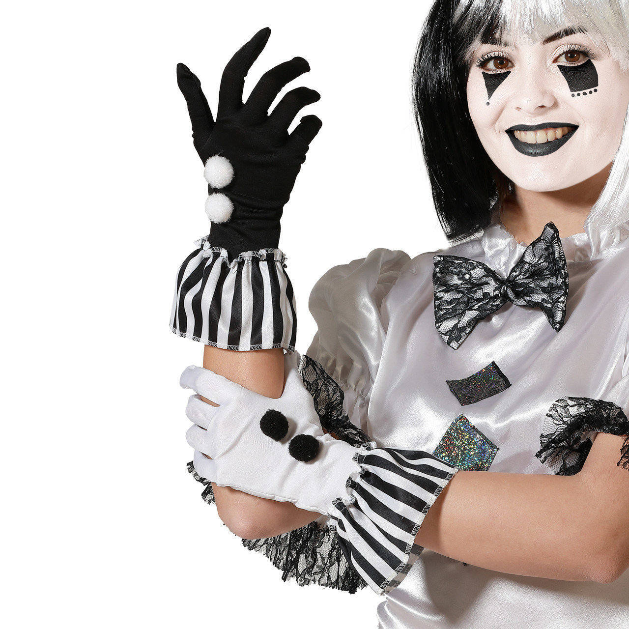 Harlekin Handschuhe