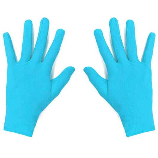 Türkisblaue Handschuhe für Kinder