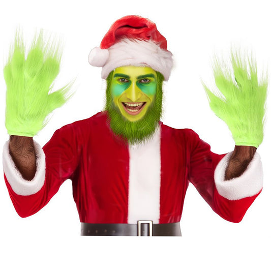 Grinch Elfenhandschuhe grün