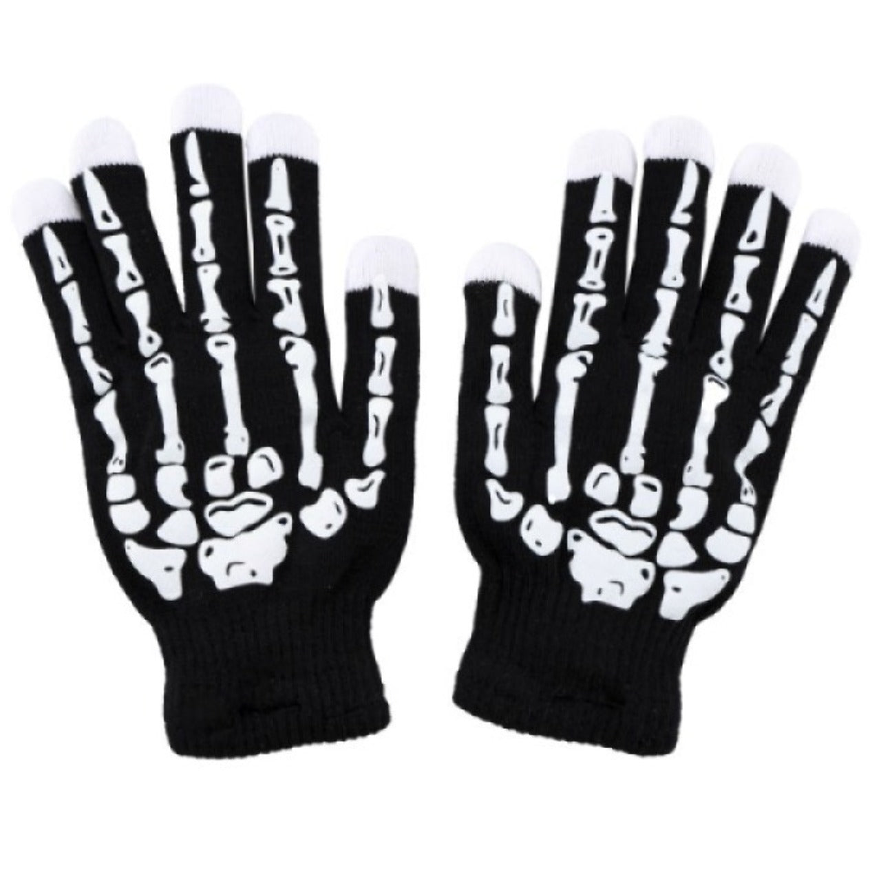 LED-Skelett-Handschuhe