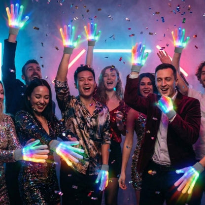 LED-Handschuhe