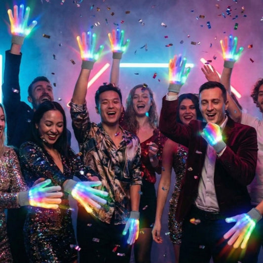 LED-Handschuhe