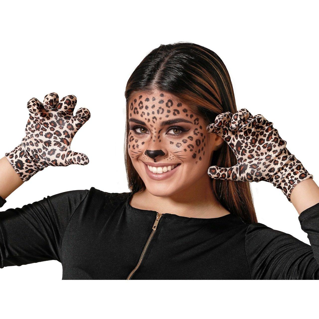 Leoparden Handschuhe