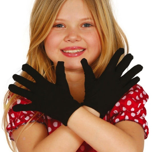 Schwarze Handschuhe Eco für Kinder