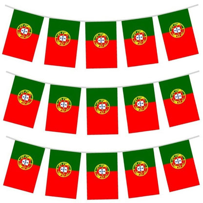 Portugal-Wimpelgirlande 10 m