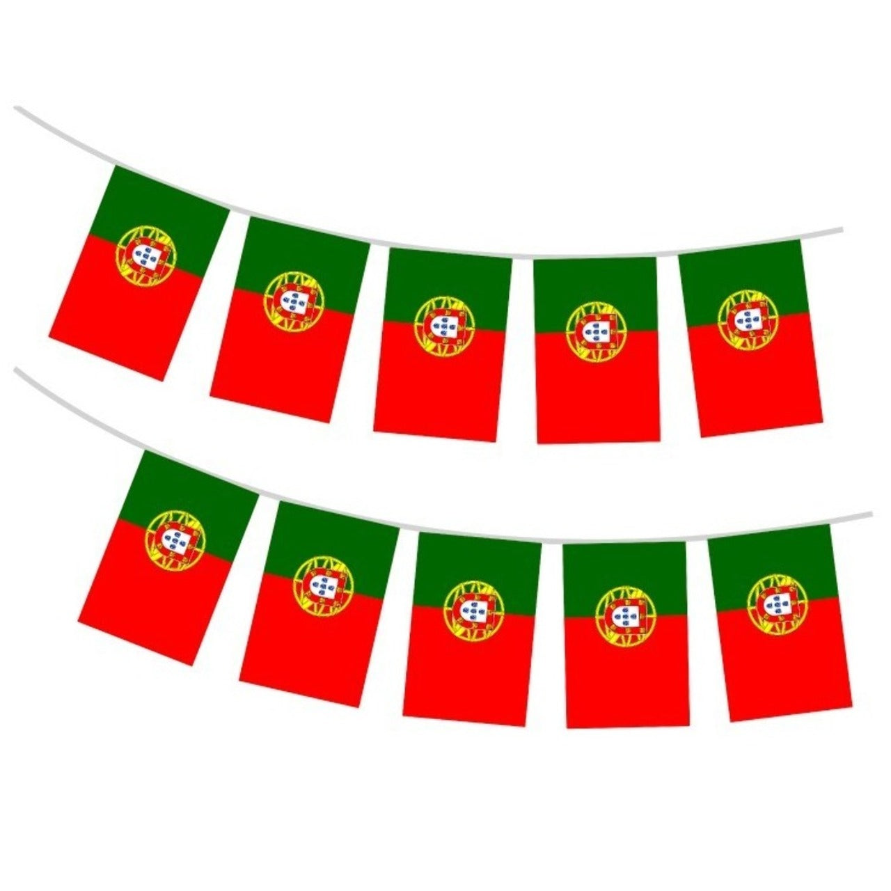 Portugal-Wimpelgirlande 10 m