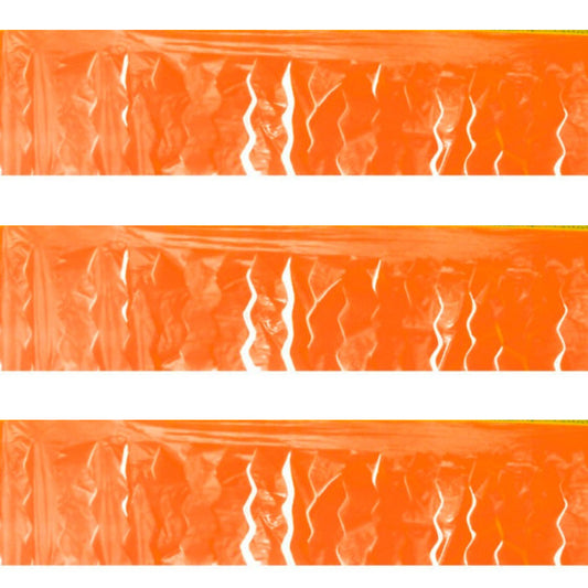Orangefarbene Fransengirlande