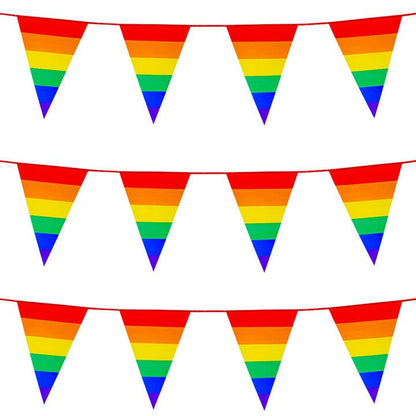 LGBT-Girlande bunt