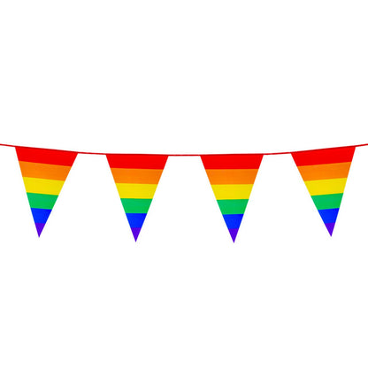 LGBT-Girlande bunt