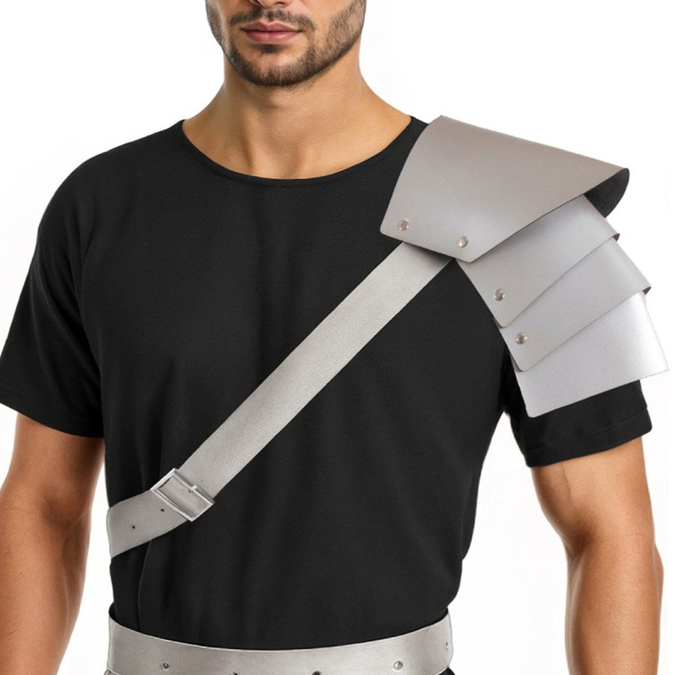 Römische Gladiator-Schulterplatte Silber