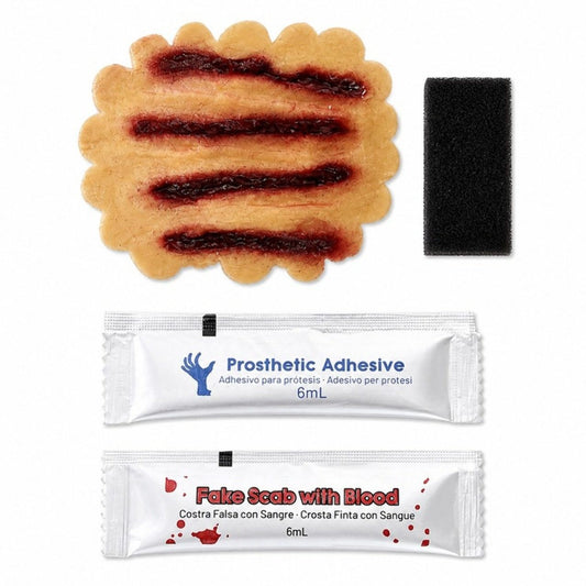 Blutige Kratzwunde-Schminkset