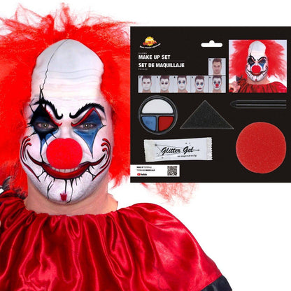 Clown Schminkset mit Nase