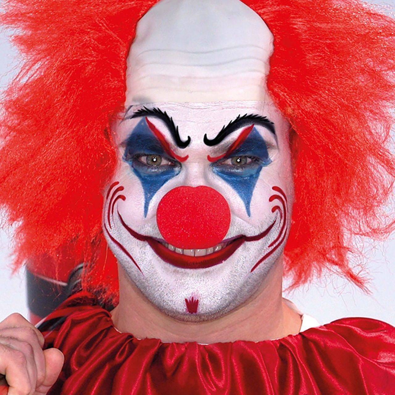 Clown Schminkset mit Nase