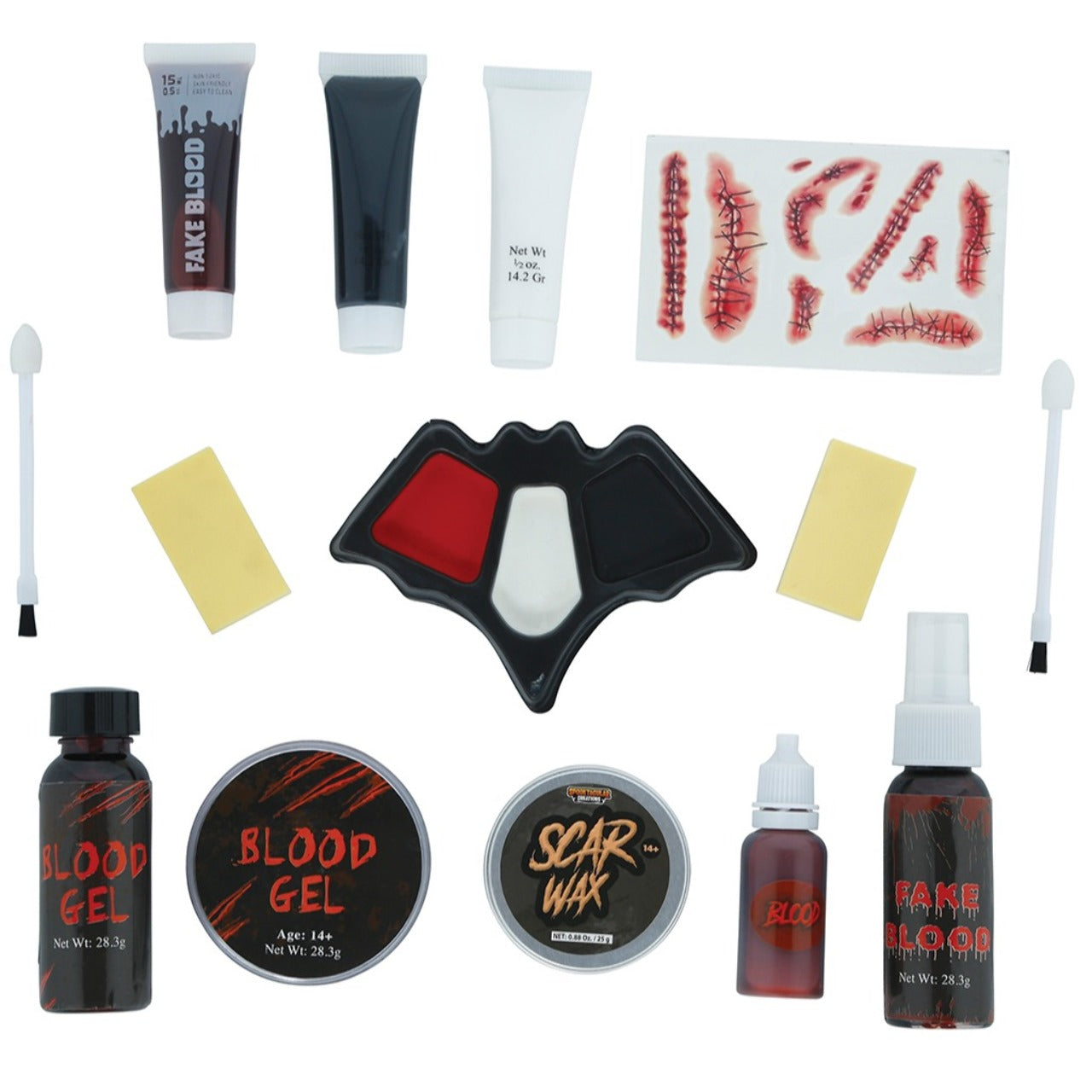 Schauriges Zombie-Schminkset