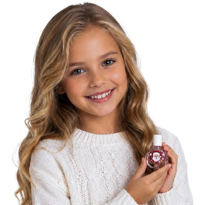 Nagellack- und Weihnachtsaufkleber-Set