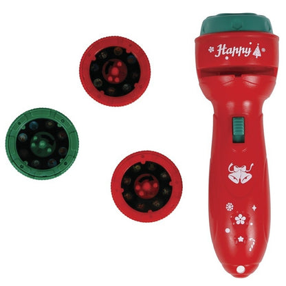 Weihnachtliche Projektor-Taschenlampe