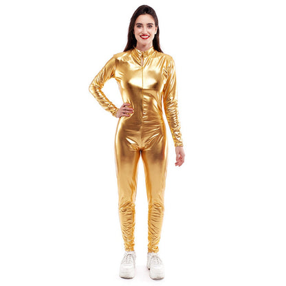 Ganzkörper Body Metallic Gold für Erwachsene