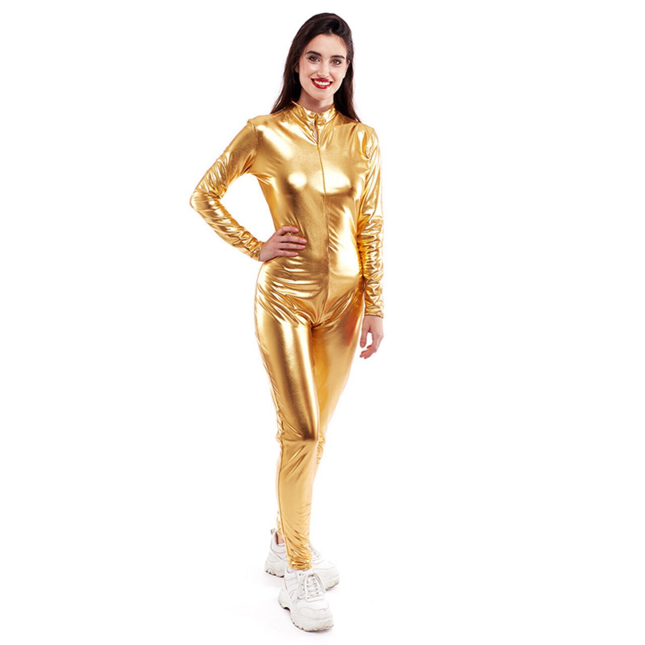 Ganzkörper Body Metallic Gold für Erwachsene