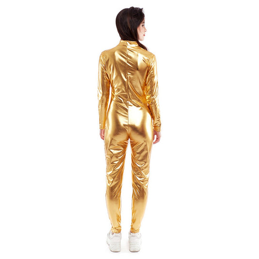 Ganzkörper Body Metallic Gold für Erwachsene