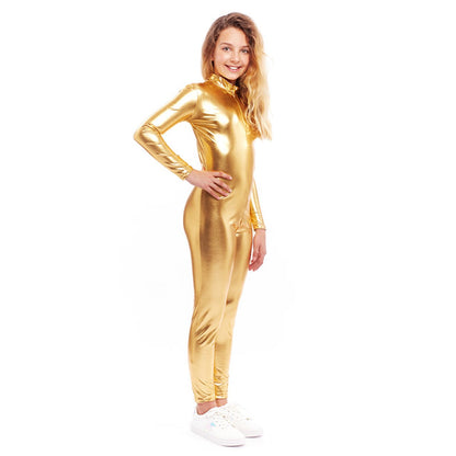 Ganzkörper Body Metallic-Gold für Kinder