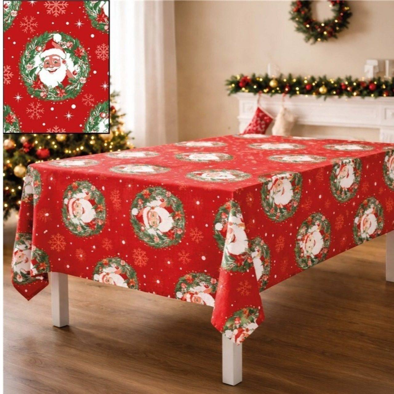 Weihnachtlicher Weihnachtsmann-Tischläufer