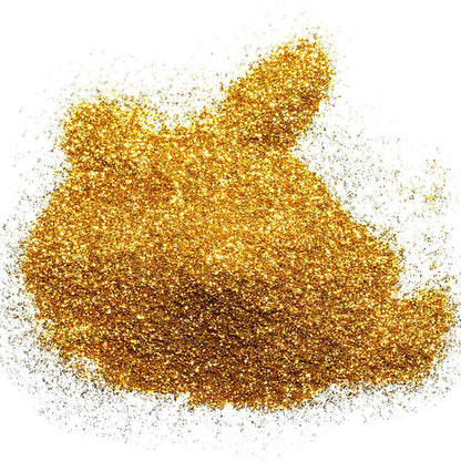 Goldenes Spray-Make-up für Körper und Haare