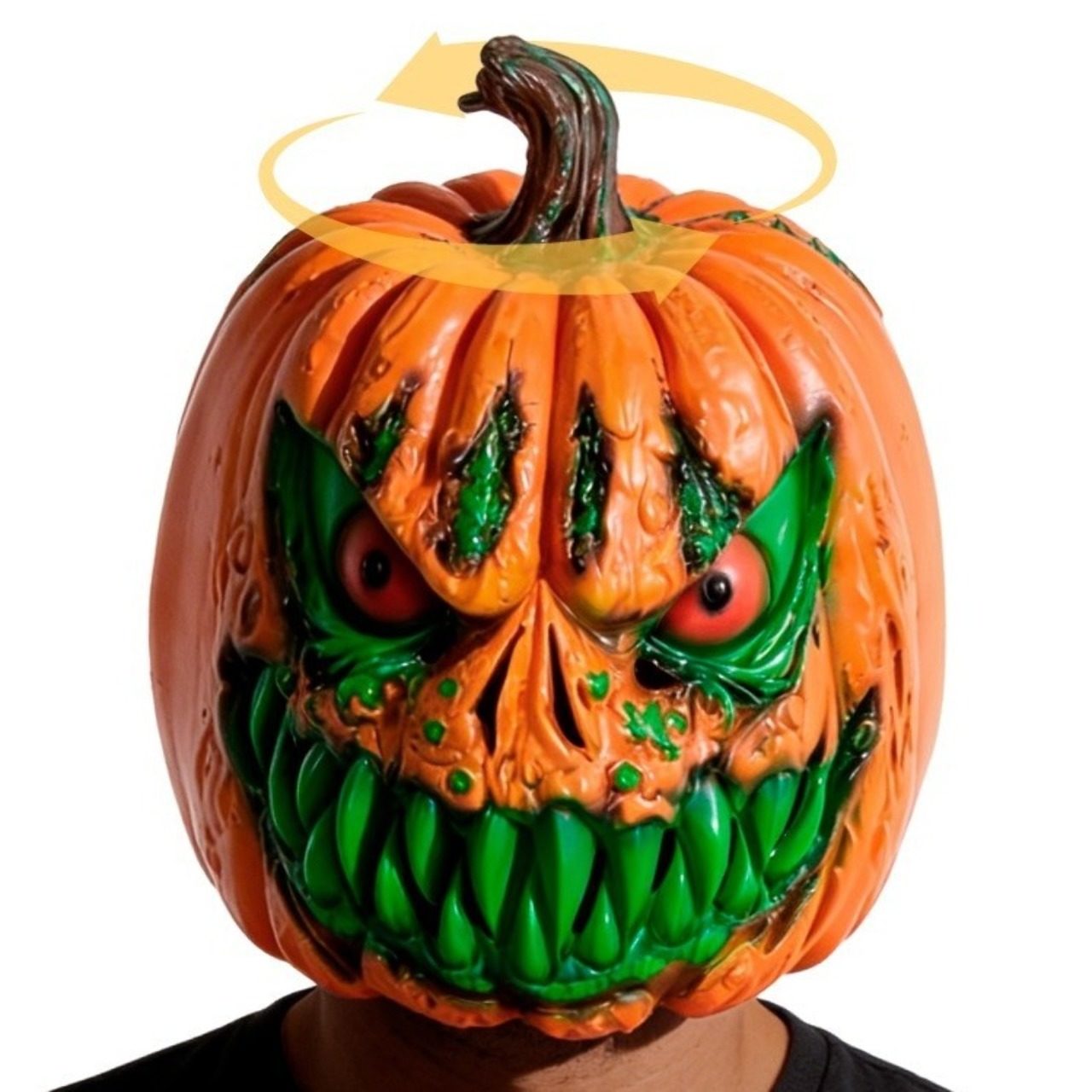 Wendbare Kürbismaske