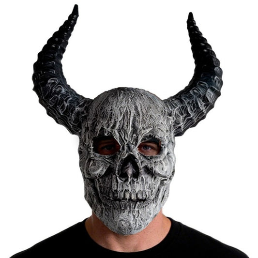 Schädelmaske mit Hörnern