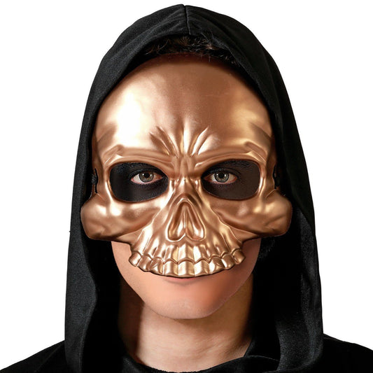 Goldene Totenkopfmaske