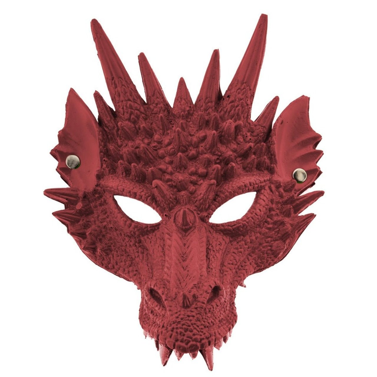 Rote Drachenmaske