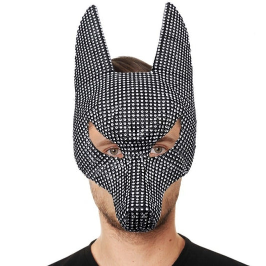Ägyptische Diamant-Anubis-Maske