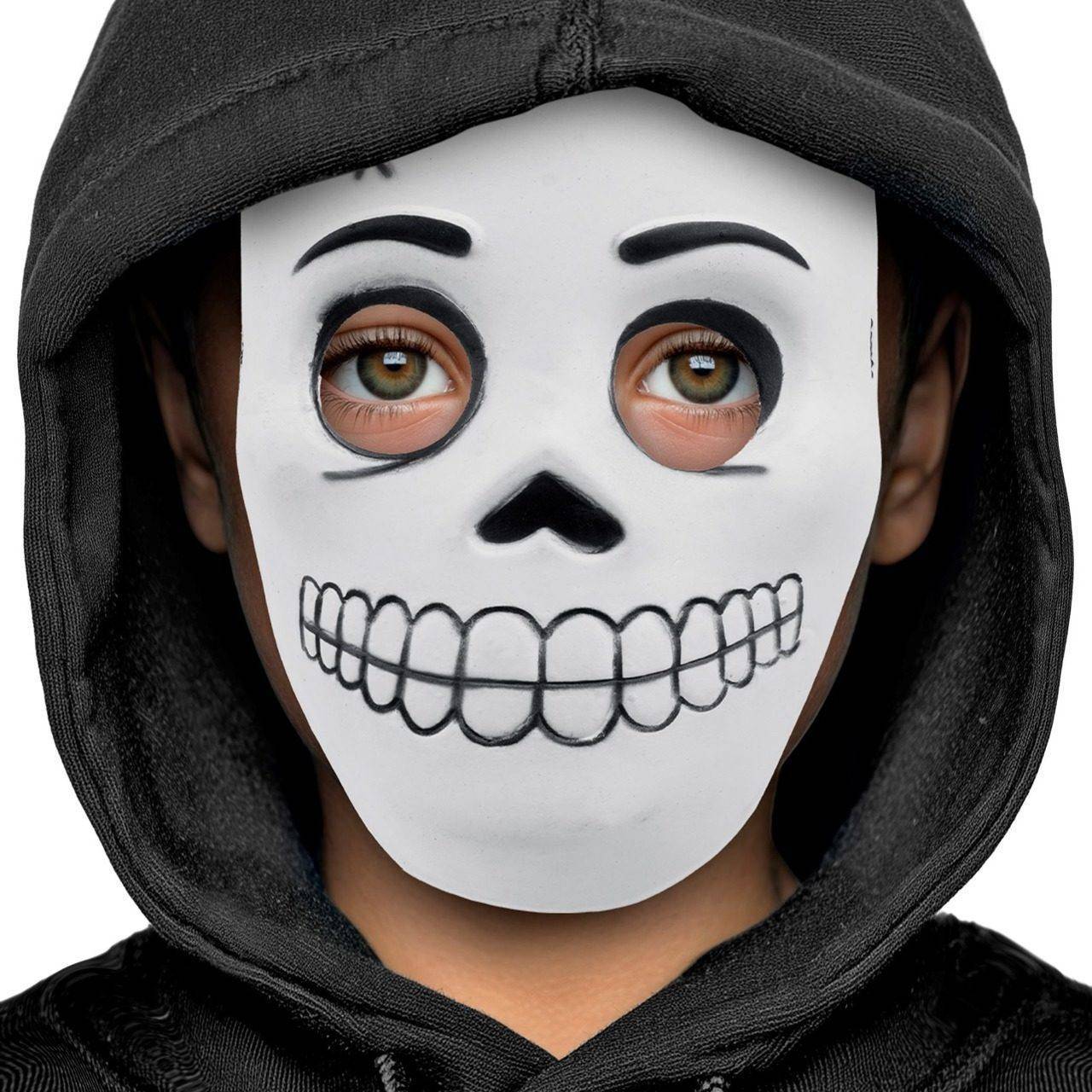 Glow-Skelett-Maske