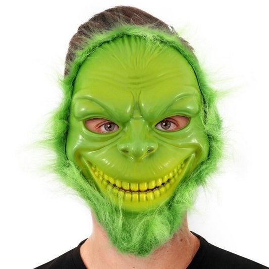 Grinsender Grinch-Maske