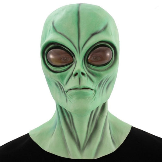 Alien Area 51 Grüne Latexmaske