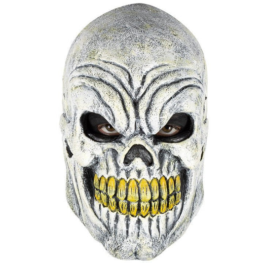 Grumpy Skull Latexmaske