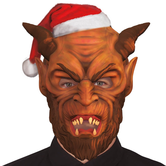 Krampus Dämon Eco-Latexmaske