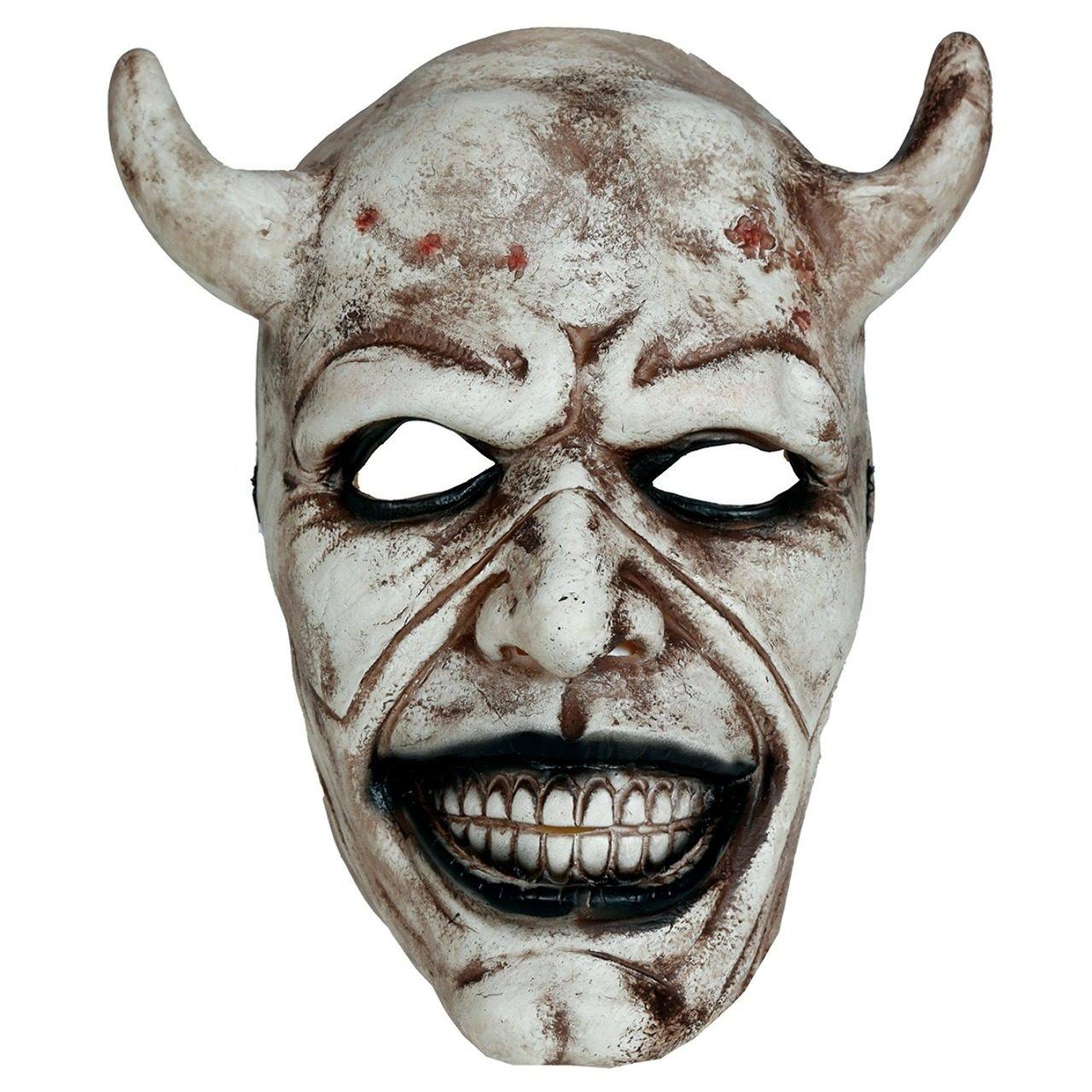 Dämon Raptor "Black Phone" Latexmaske 
