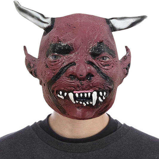 Teufel Satanische Maske aus Latex