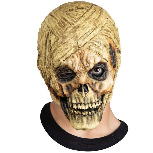 Zombie-Mumie-Maske aus Latex