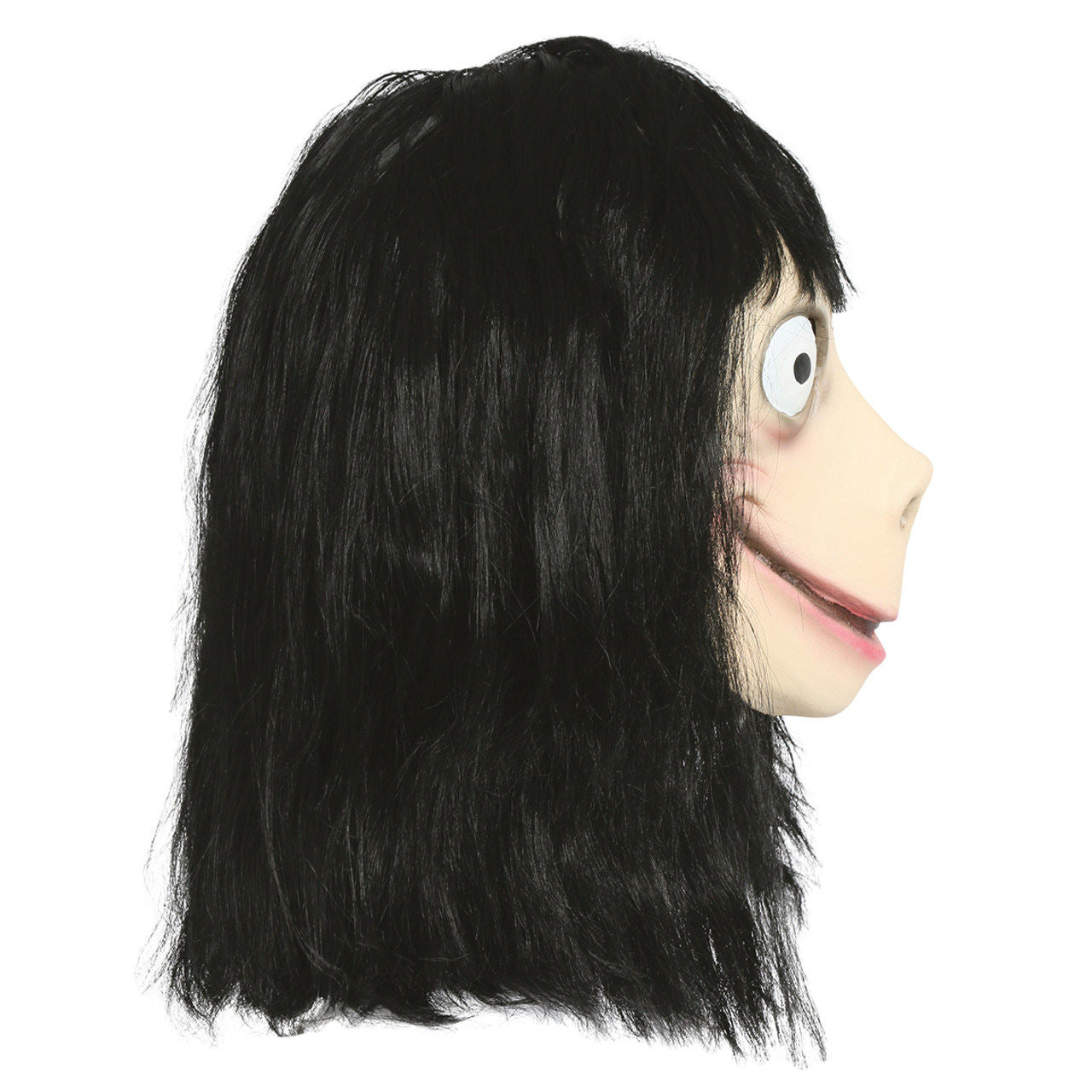 Momo Creepypasta Latexmaske für Mädchen