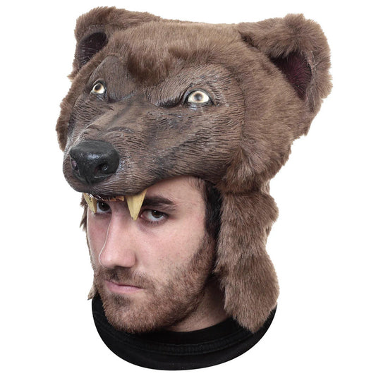 Braunbärmaske aus Latex