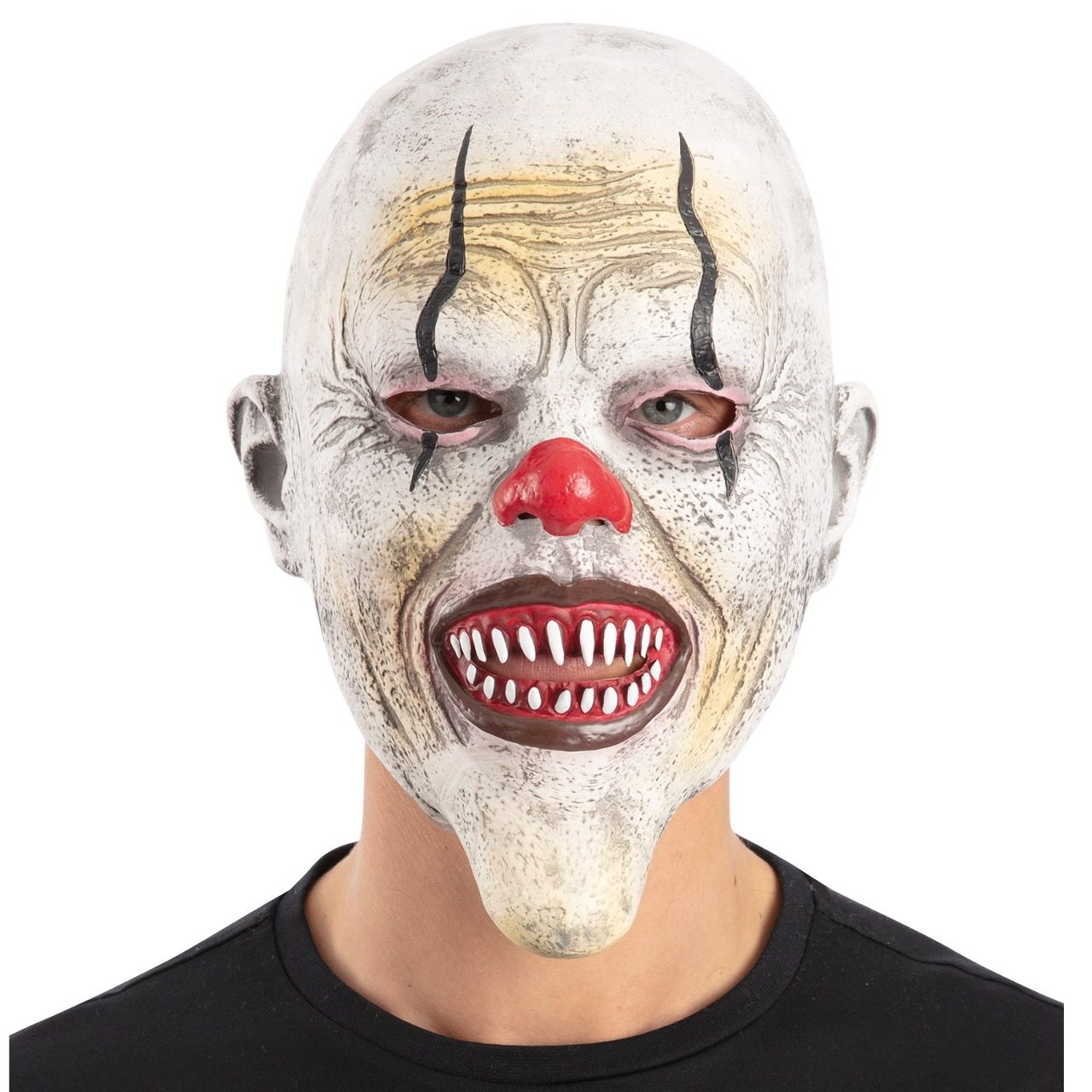 Grausame IT Clown Latexmaske