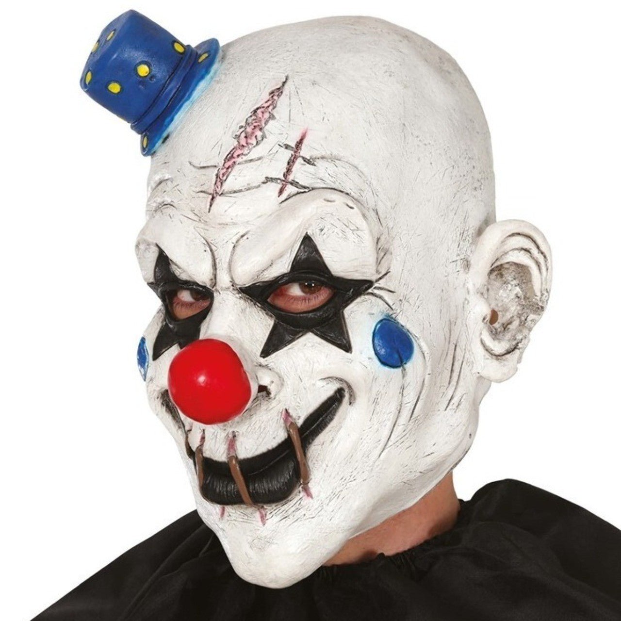 Clown Stumm Latexmaske