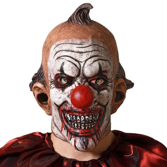 Clown- Grusel Maske aus Latex