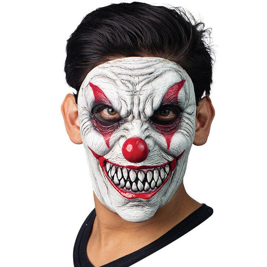 Freche Clown-Maske aus Latex